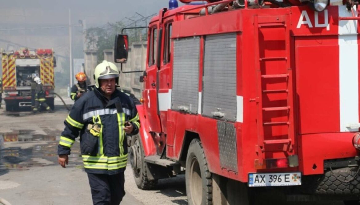 Požar u Nikolajevu nakon snažnih eksplozija