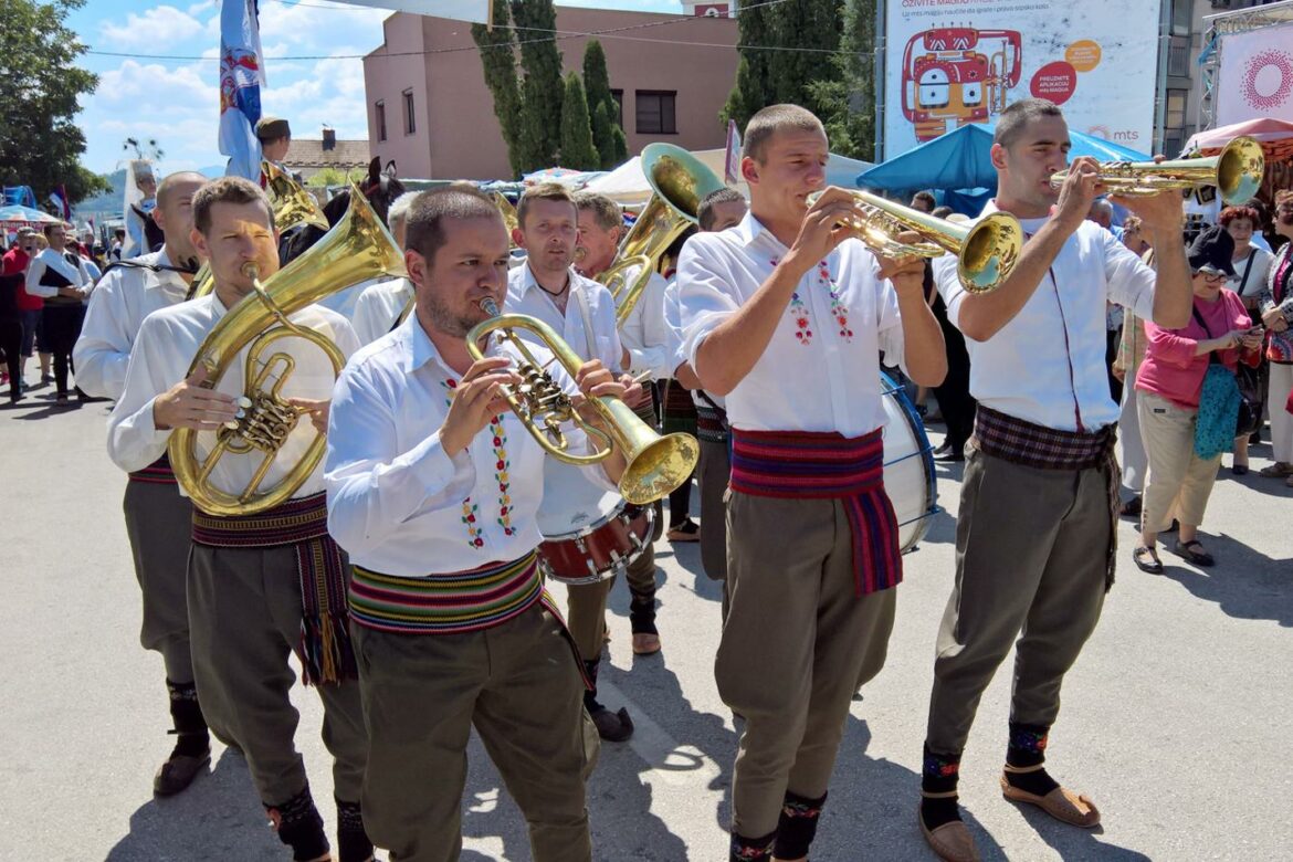 Počeo Dragačevski sabor trubača u Guči