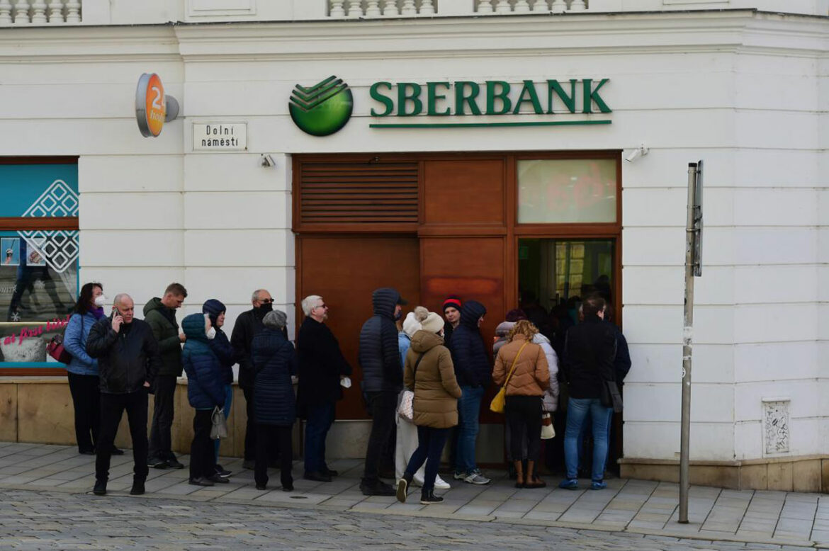 Prag: Bankrot češke podružnice ruske Sberbanke