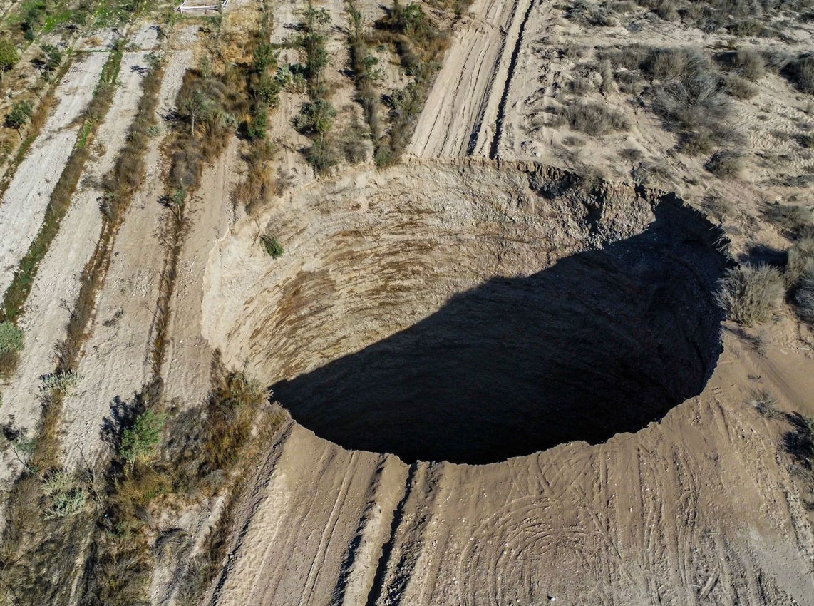 Ogromna vrtača upravo otkrivena u Čileu zbunila je vlasti