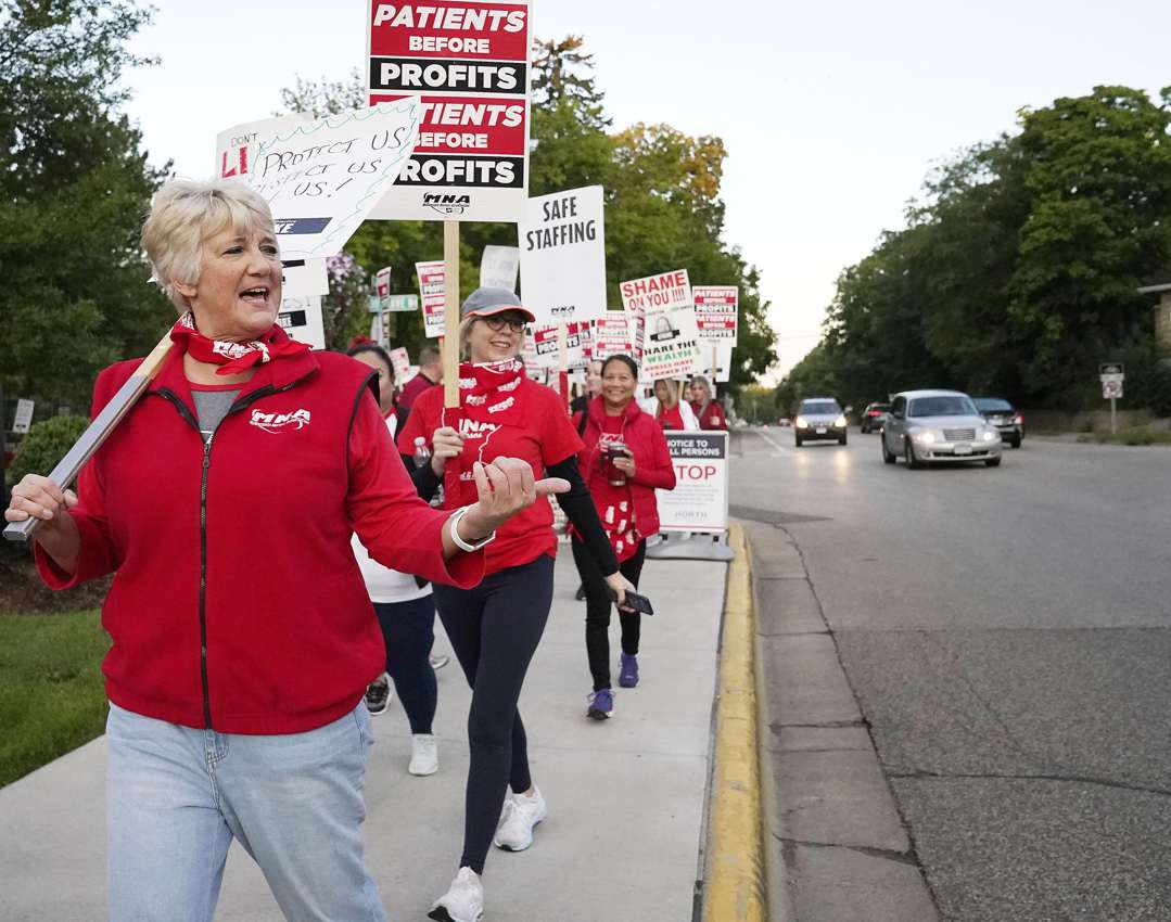 Hiljade medicinskih sestara u Minesoti započelo trodnevni štrajk zbog plata