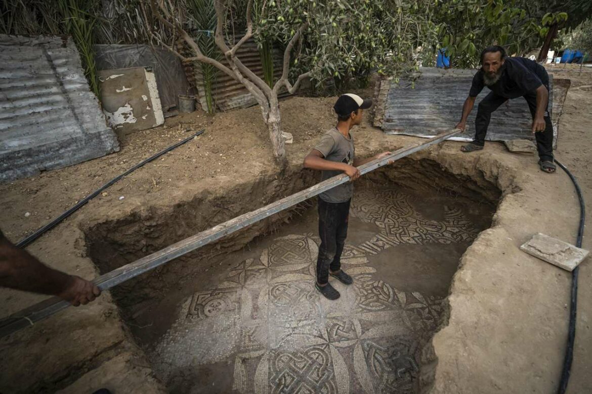 Palestinski farmer otkrio retko drevno blago u Gazi