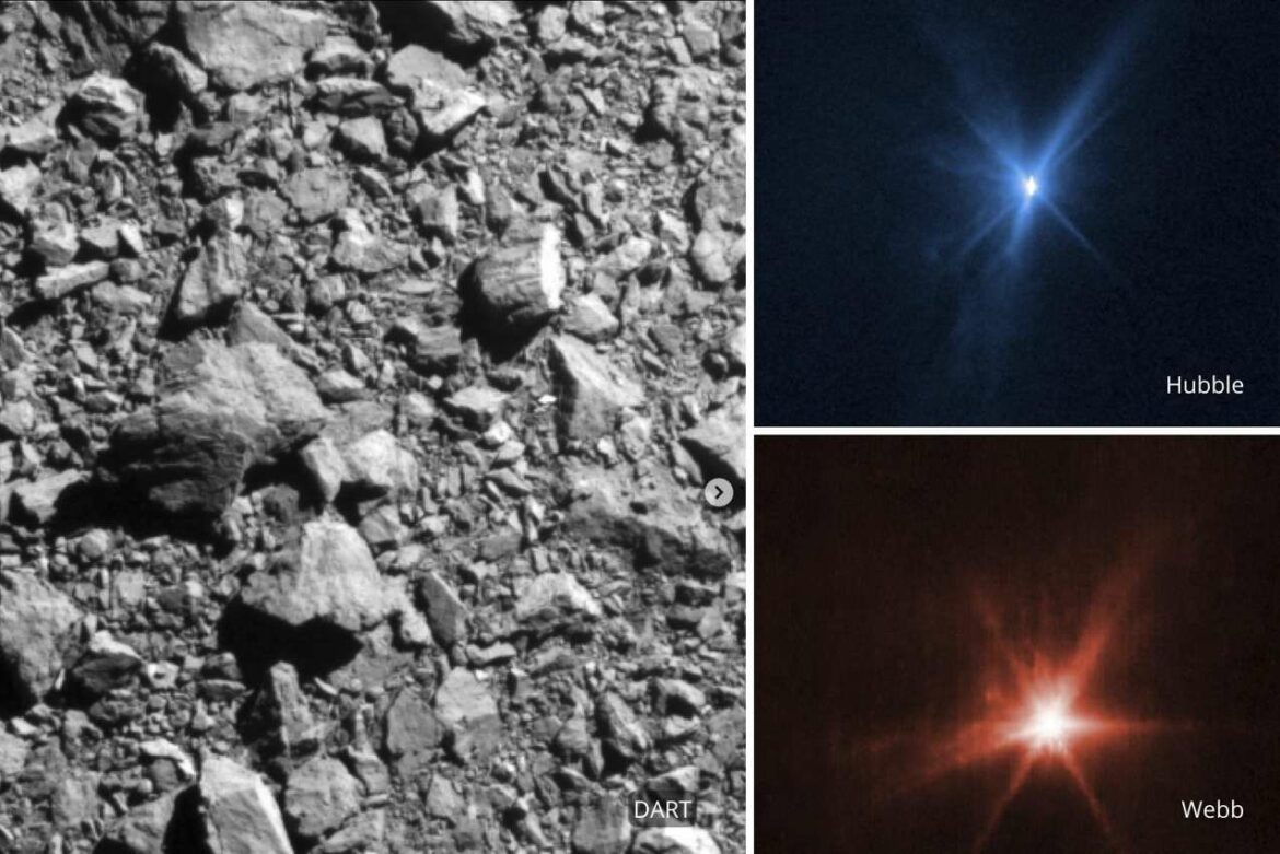 Svemirski teleskopi snimaju udar asteroida sa zapanjujućom jasnoćom