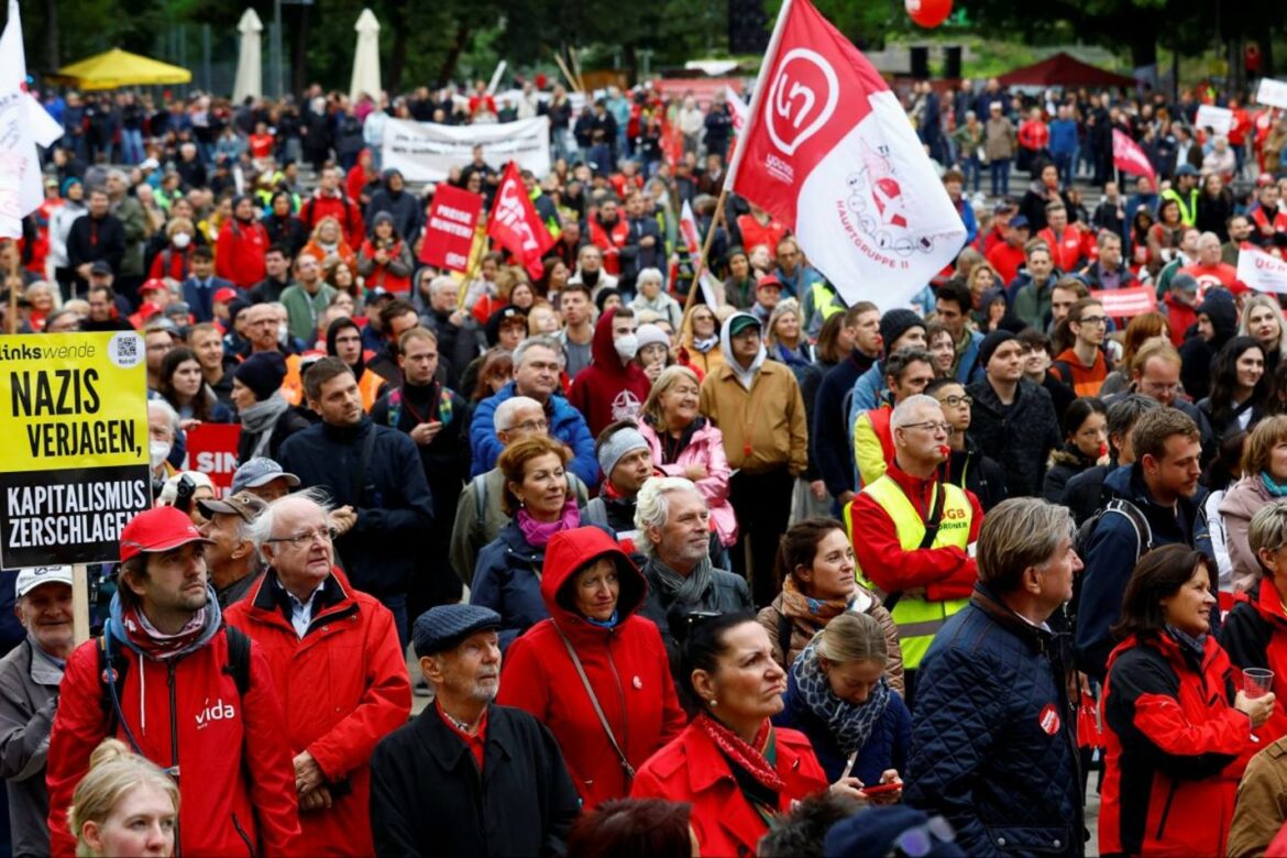 Austrijanci na ulicama zbog visokih troškova života, solidarisao se i predsednik