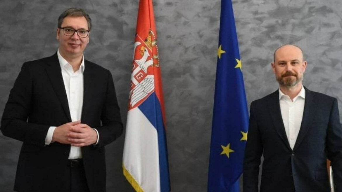 Vučić s Bilčikom: Srbija ostaje na EU putu