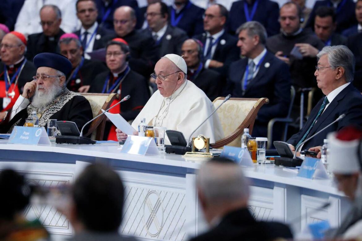 Papa Franja: Bog ne podržava rat