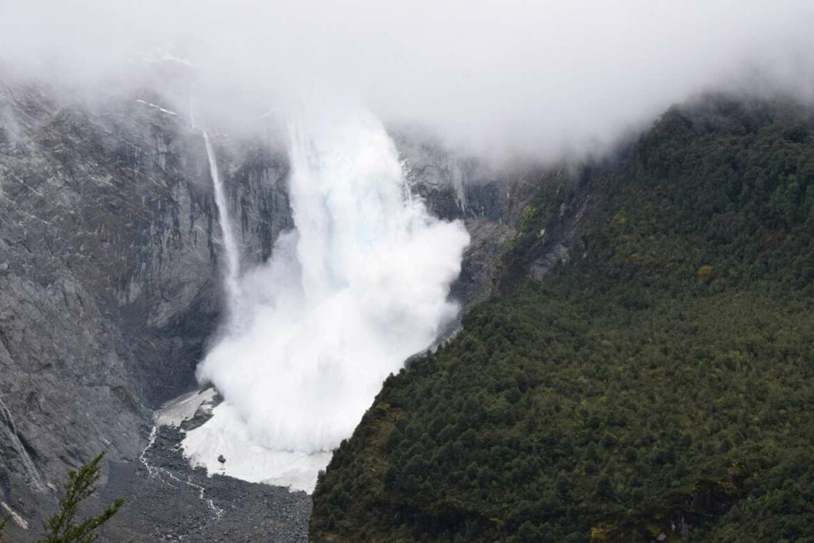 Patagonija: Planinski glečer se srušio zbog visokih temperatura