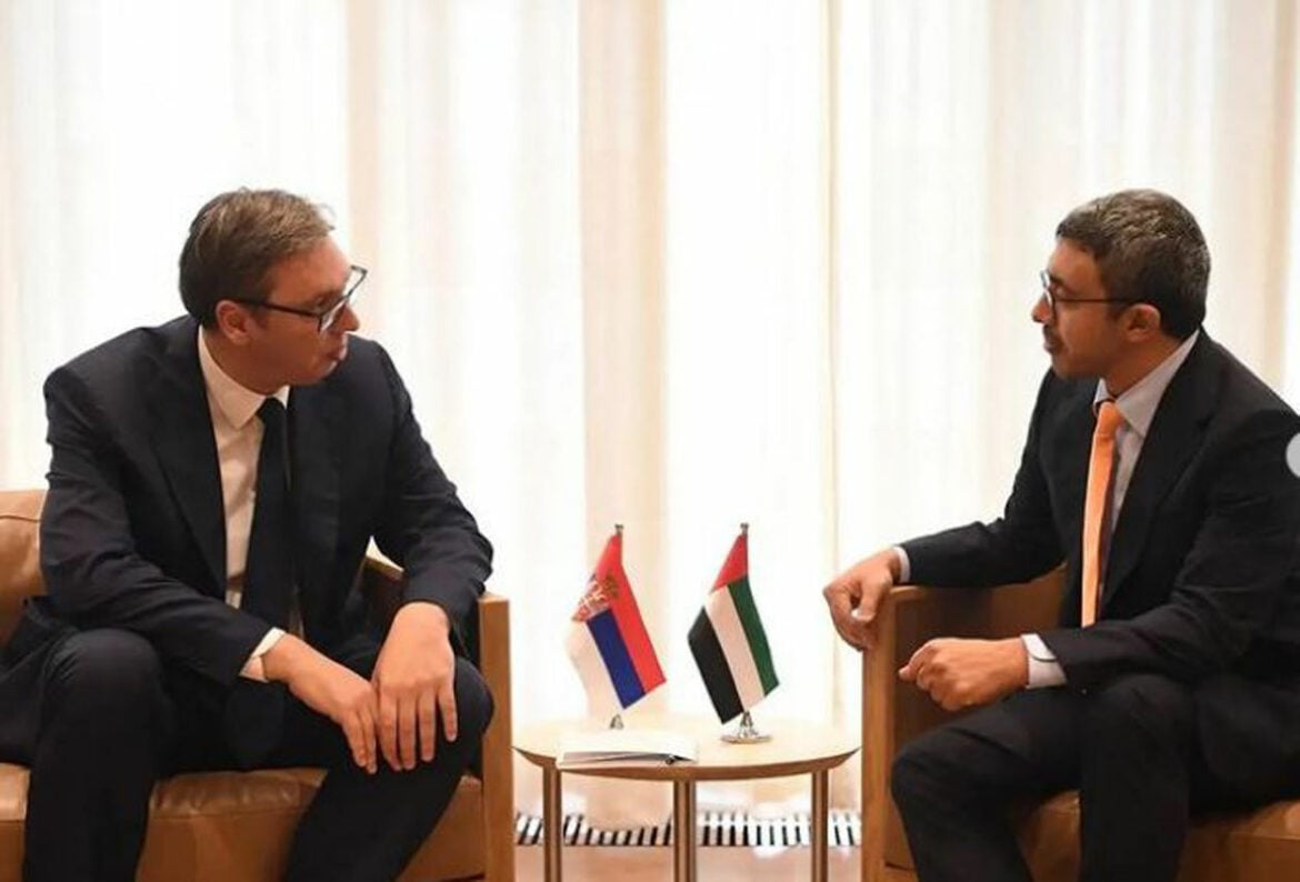 Vučić se u Njujorku sastao sa ministrom spoljnih poslova UAE