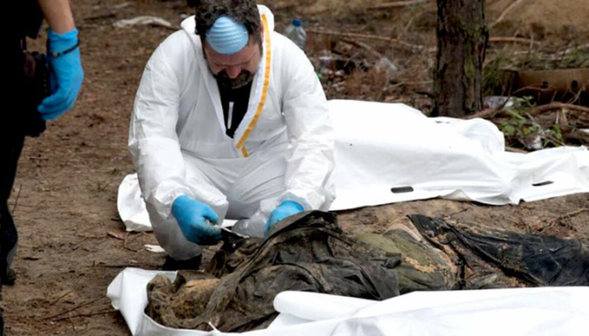 Vereščuk: Neka tela ekshumirana u Izijumu već identifikovana
