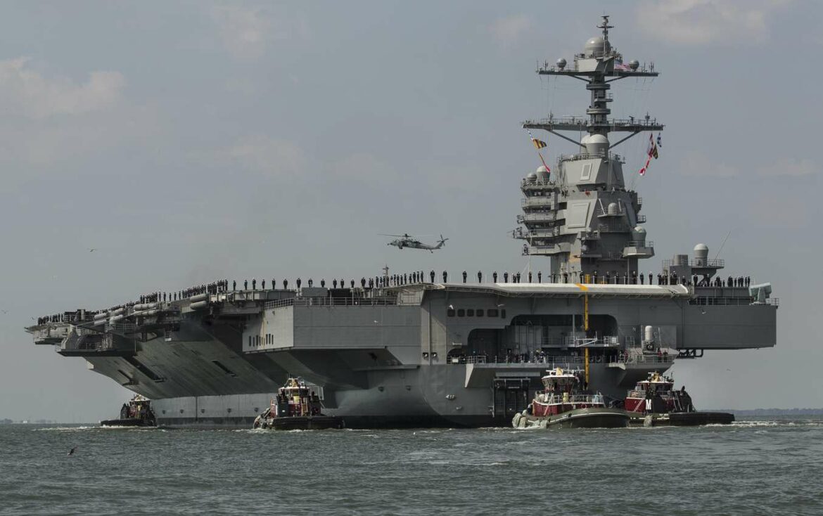 Najnoviji nosač američke mornarice raspoređen za obuku sa zemljama NATO-a