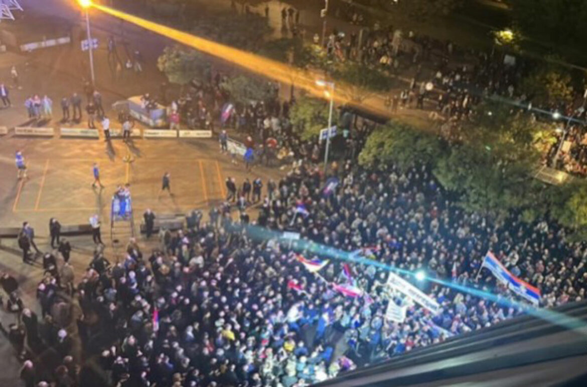 Protest opozicije u Banjaluci