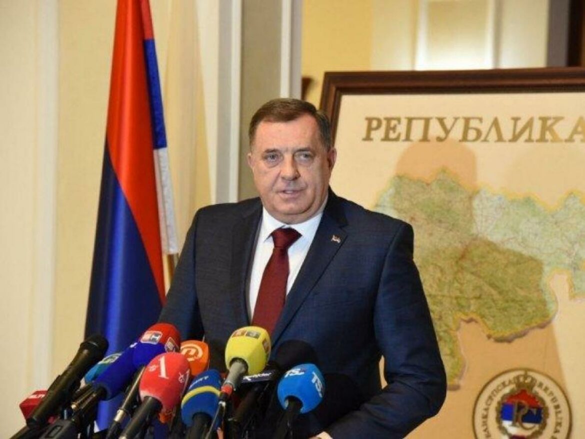 Dodik najavio prekid kontakata predstavnika RS sa američkim i britanskim diplomatama u BiH
