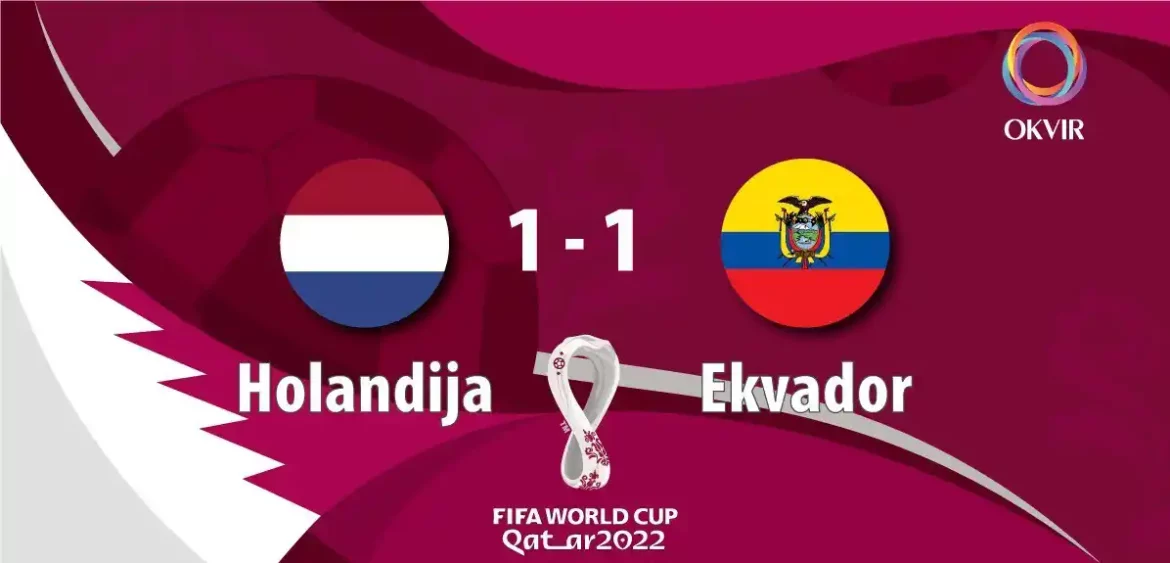 Katar: Holandija – Ekvador 1:1