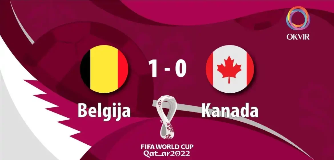 Katar: Belgija pobedila Kanadu 1:0
