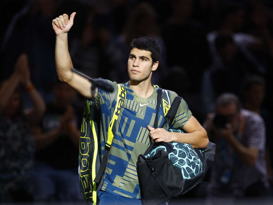 Alkaraz će propustiti ATP finale i Dejvis kup zbog povrede abdomena