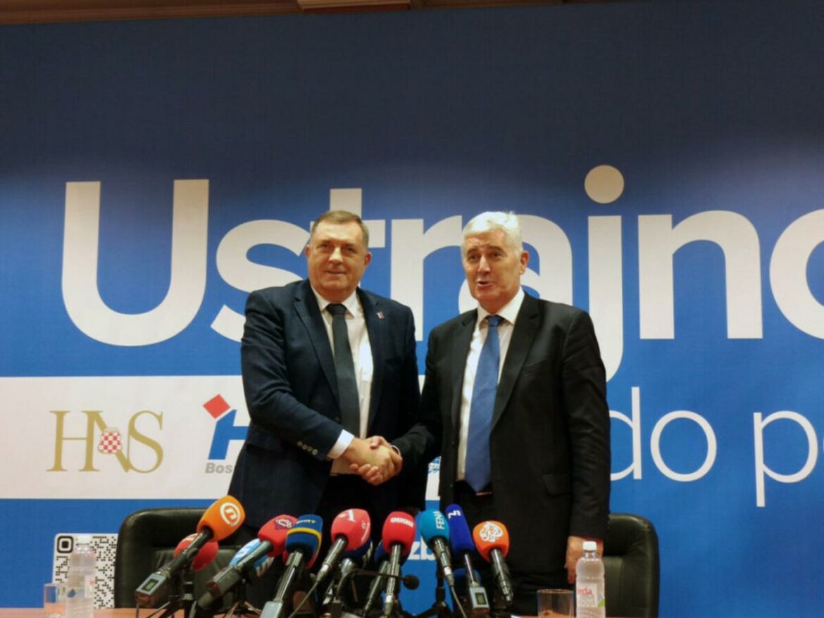 Dogovorili se Dodik i Čović, SNSD i HDZ BiH partneri na svim nivoima vlasti