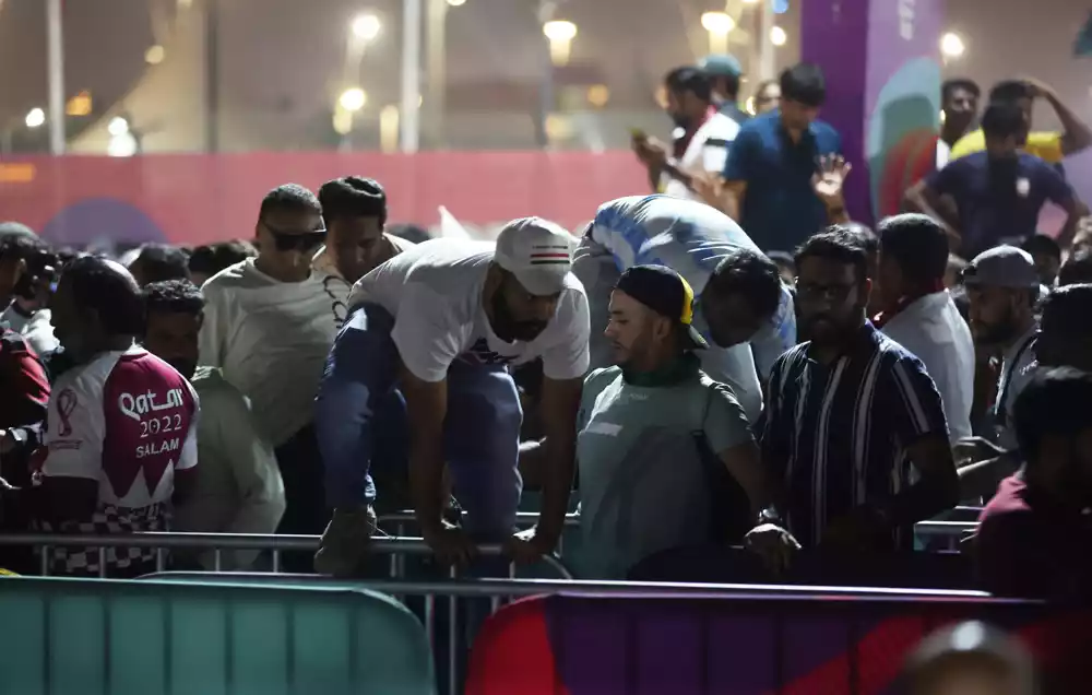 Haotične scene na stadionu Al Bida pre otvaranja Svetskog prvenstva