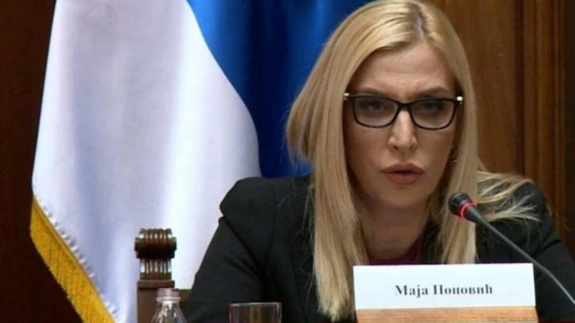 Ministarka Popović optužuje ekstremističke grupe da su pokušale da destabilizuju zemlju