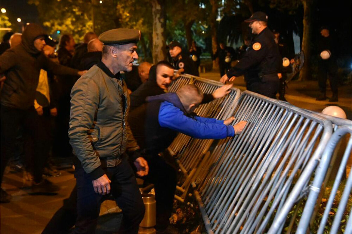 Podgorica: Protest zbog Zakona o predsedniku