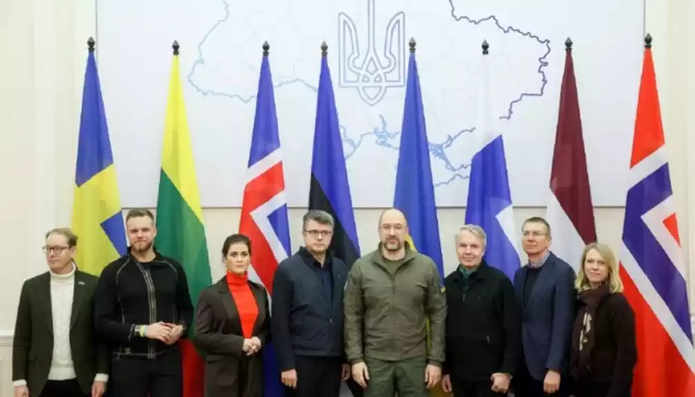 Šefovi diplomatija sedam zemalja u Kijevu