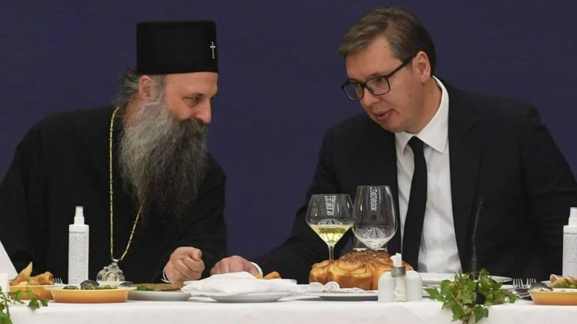 Vučić i patrijarh Porfirije odlučni da zajedno brane nacionalne interese