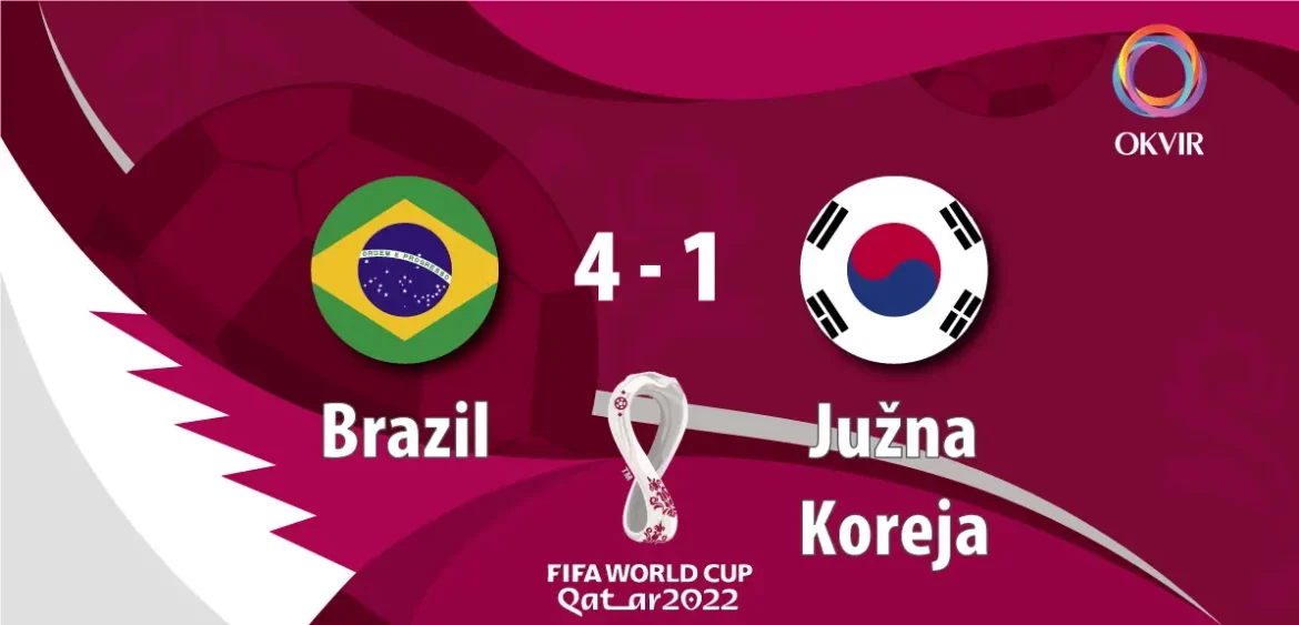 Katar: Brazil savladao Južnu Koreju 4:1