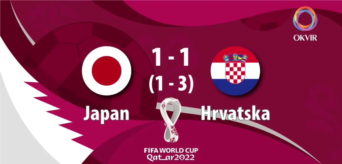 Katar: Japan – Hrvatska 1: 1, posle penala 1:3