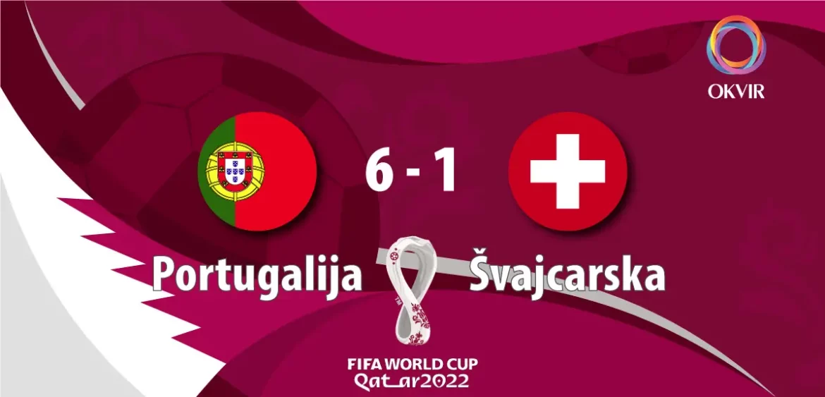 Katar: Portugalija deklasirala Švajcarsku sa 6:1