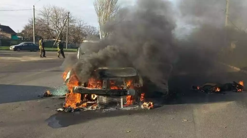 Hersonski zvaničnik poginuo u eksploziji automobila bombe