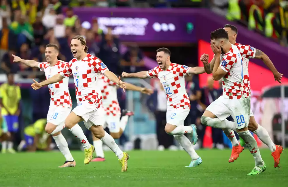 Trening Hrvata pred Argentinu