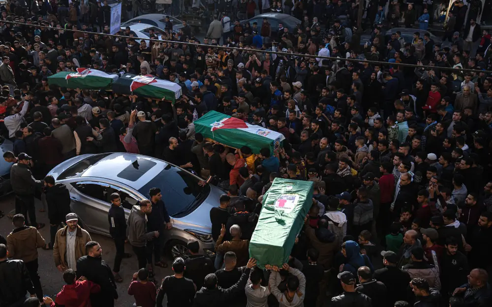 Gaza: Masovna sahrana mladića koji se udavili u pokušaju da stignu u Evropu