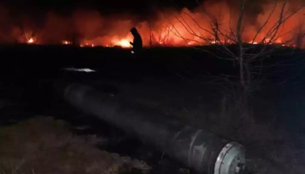 Rusi napadaju Pečenihi u oblasti Harkov