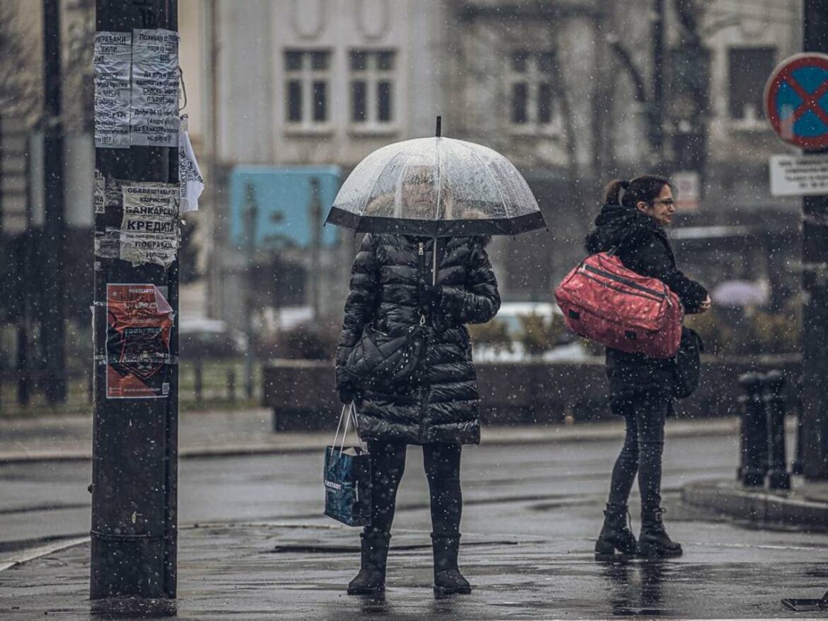 Do kraja dana prestanak padavina, temperatura do 6 stepeni