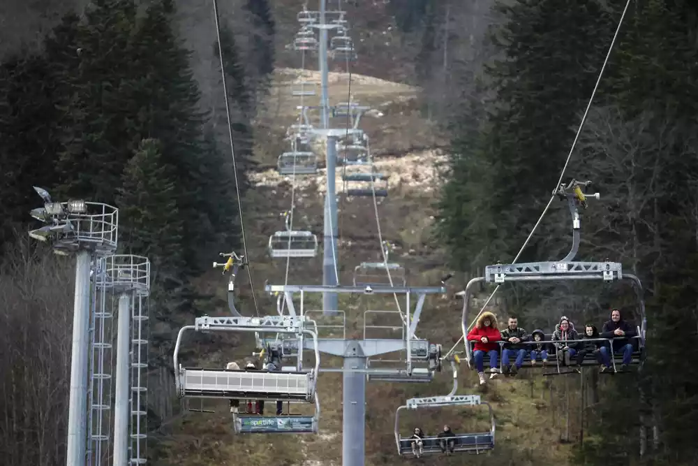 Bosanska skijališta trpe zbog rekordno tople zime u Evropi