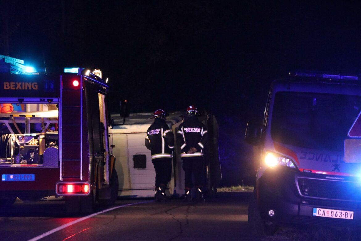 Saobraćajna nesreća u Guči, jedna osoba stradala