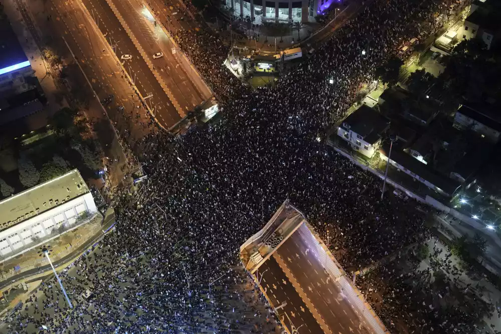 Desetine hiljada Izraelaca pridružilo se antivladinim protestima