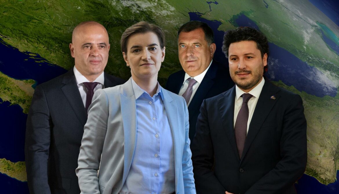 Brnabićeva, Abazović, Kovačevski i Dodik o odnosima u regionu u 2023.