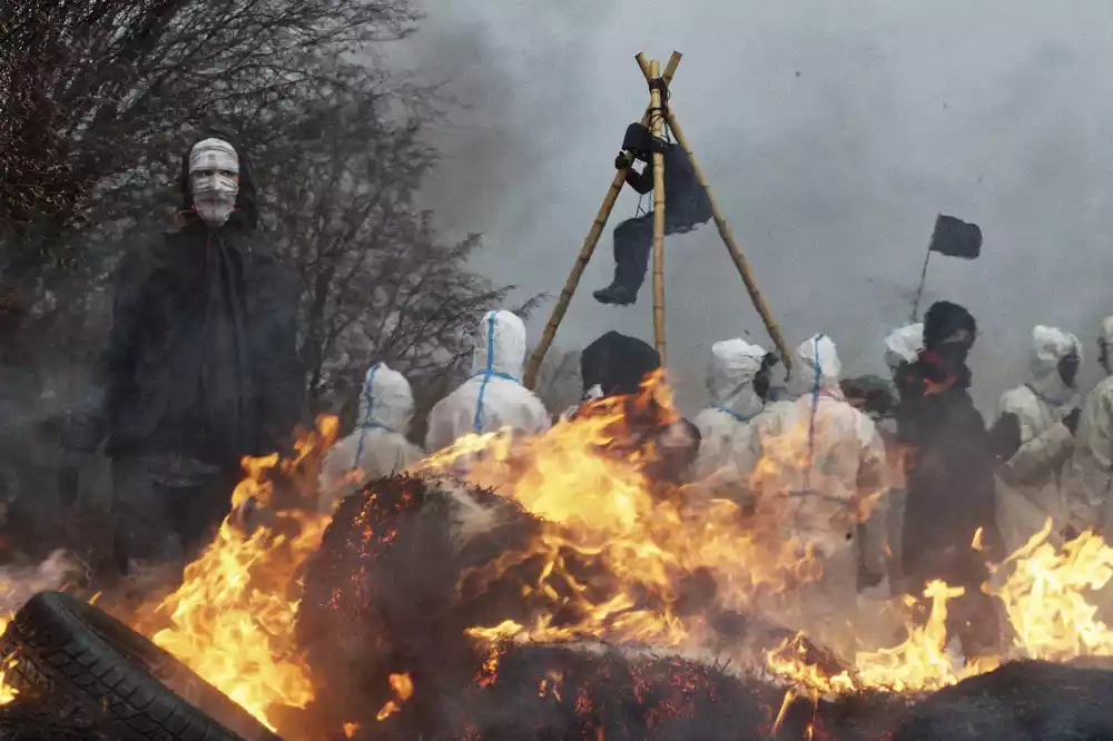 Protesti u blizini nemačkog sela radi proširenja rudnika uglja