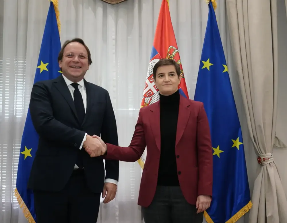 Brnabić sa Varheljijem: Prioriteti Vlade reforme u oblasti vladavine prava