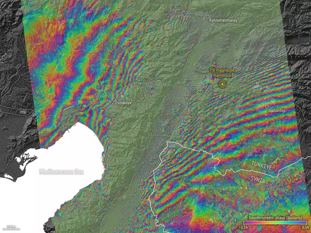 Sateliti pomažu u proceni zemljotresa u Turskoj i Siriji