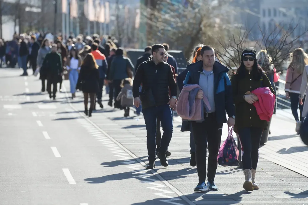 Do kraja dana pretežno sunčano i topolo, temperatura do 20 stepeni