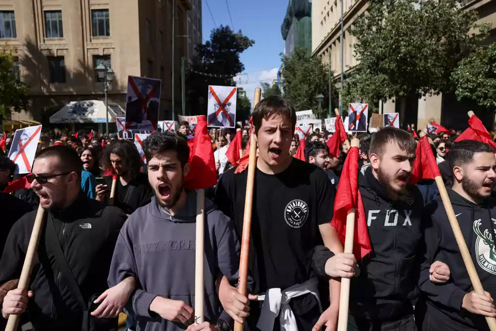 Grci protestuju zbog železničke nesreće