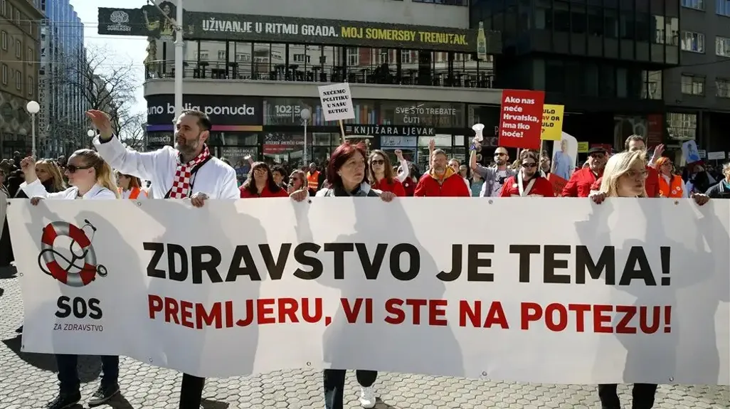 Stotine lekara u Zagrebu pozvalo premijera da spasi zdravstveni sistem