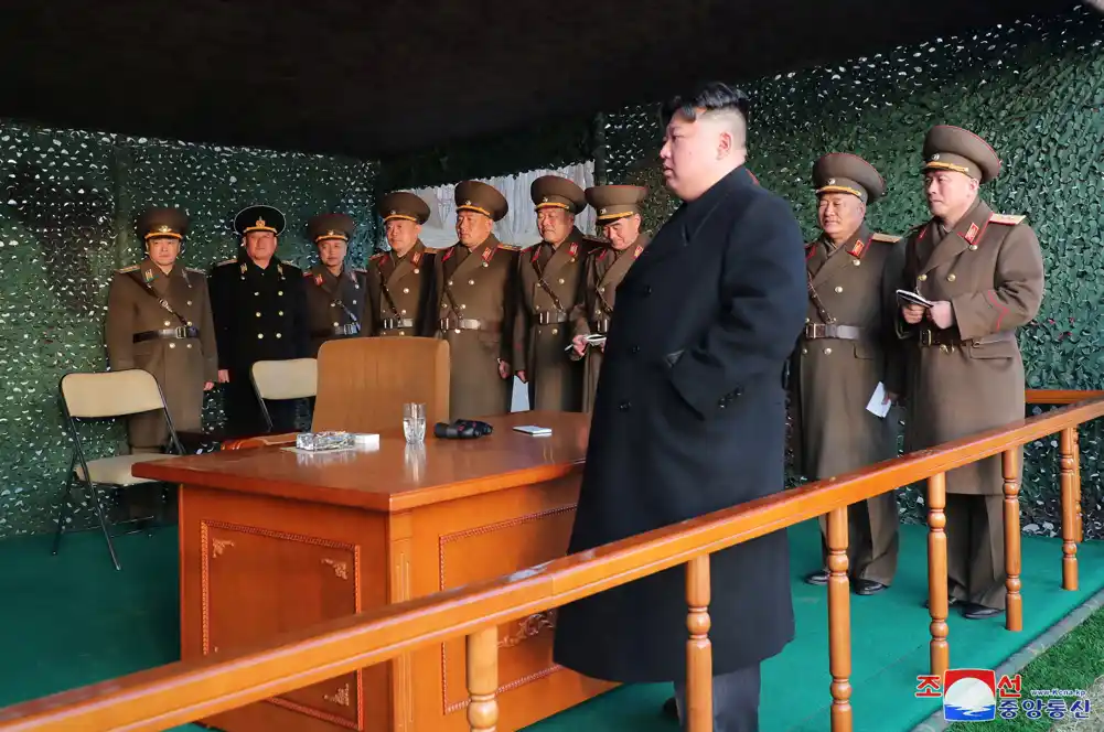 Kim iz Severne Koreje nadgledao simulirani nuklearni kontranapad na SAD i Južnu Koreju