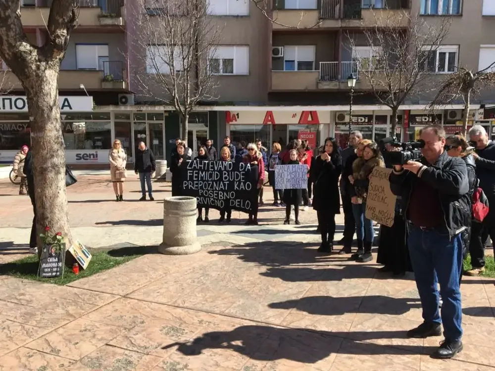 Protest u Pirotu povodom ubistva 47-godišnje žene