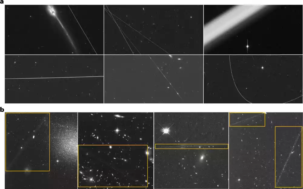 Problem satelitskih tragova koji kvare Hubble slike se pogoršavaju