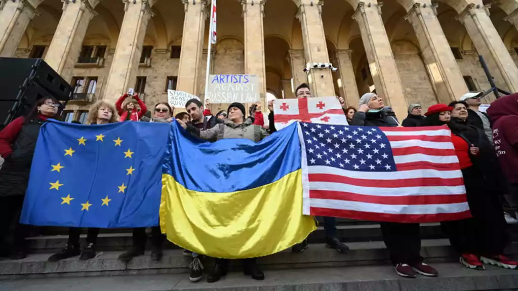 Ukrajina podržava demonstrante u Gruziji