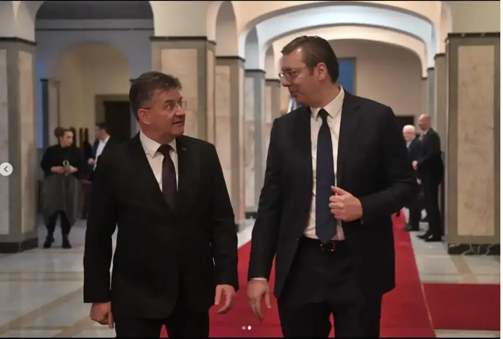 Vučić se oglasio posle sastanka sa Lajčakom: ZSO uslov za normalizaciju odnosa