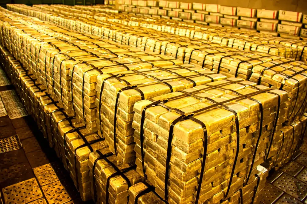 Cena zlata porasla 3,47 odsto