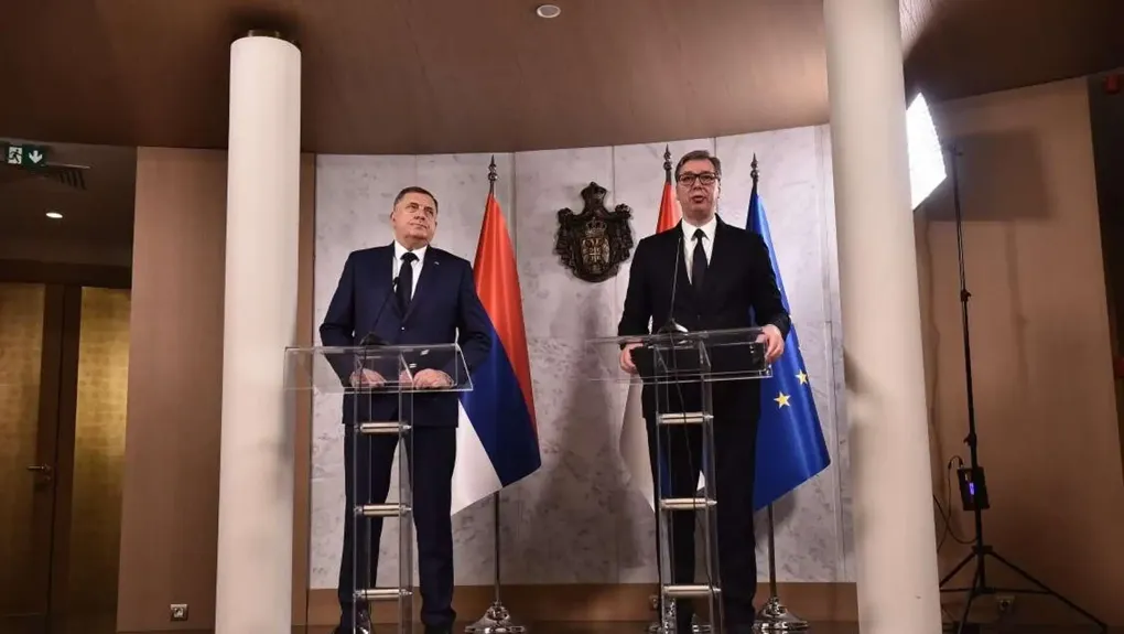 Dodik: Upoznao sam predsednika Vučića sa unutrašnjim problemima u BiH